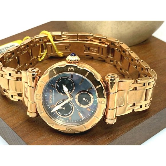 Invicta Women's Watch 24429 Subaqua Rose Gold Tone Stainless Quartz MOP Dial - Picture 7 of 12